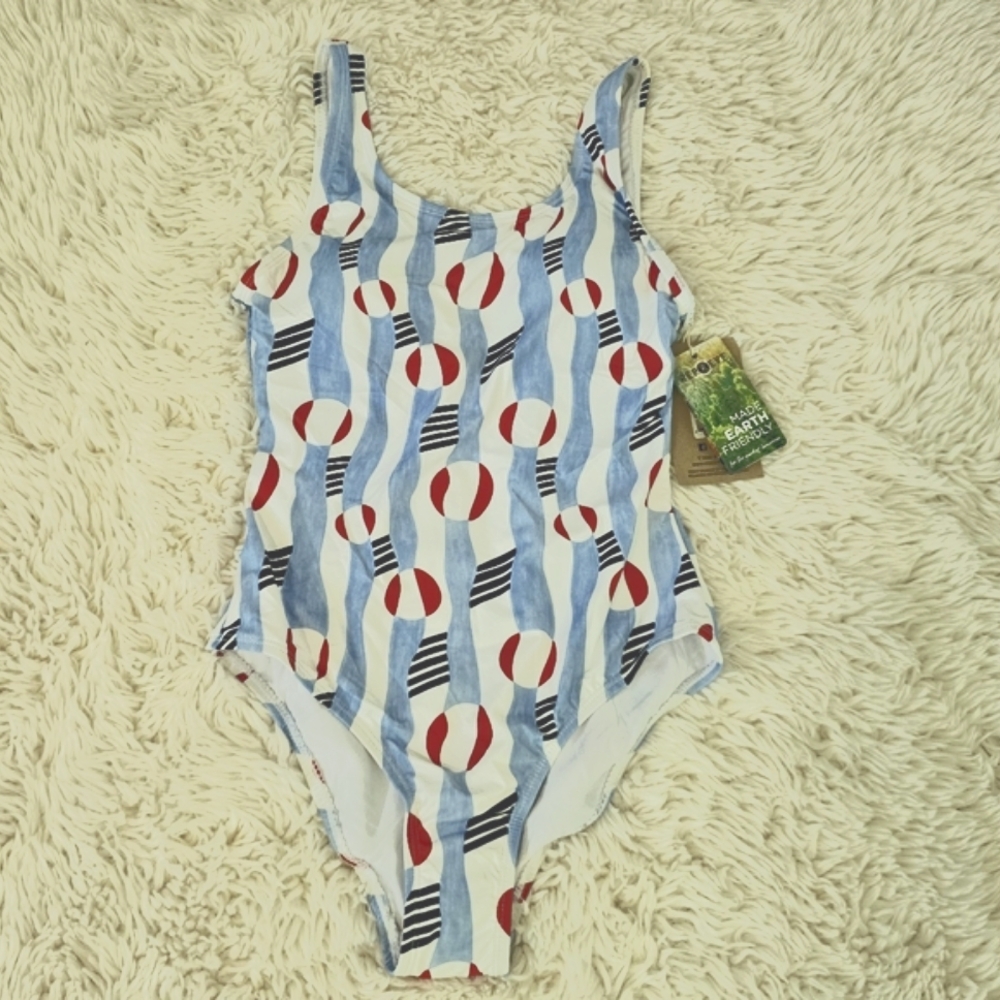 Colorful Geometric Swimsuit